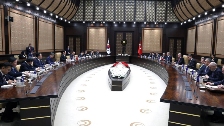 Güney Kore Cumhurbaşkanı Türkiye'de